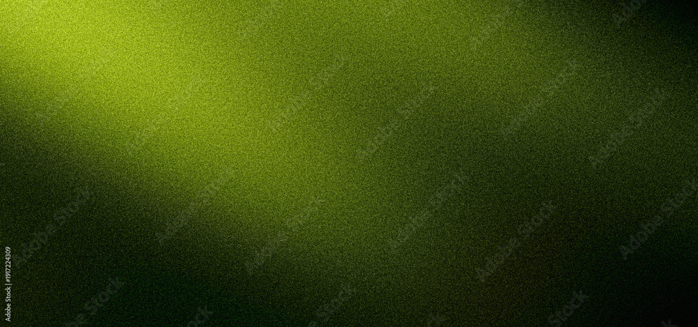 Obraz premium Abstract dark grainy gradient background, yellow green black noise texture vibrant glowing header, poster backdrop, banner, wallpaper design
