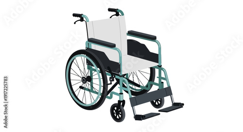 Modern wheelchair with sleek design and adjustable features for comfort and mobility assistance