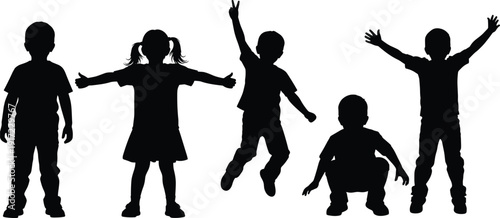 Black and white winged dragon silhouette collection featuring majestic mythical creatures with curved tails and detailed scales isolated on white background