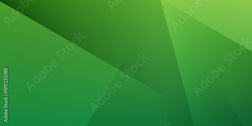Abstract green background. Simple and modern gradation concept. Modern creative trendy design in vector illustration