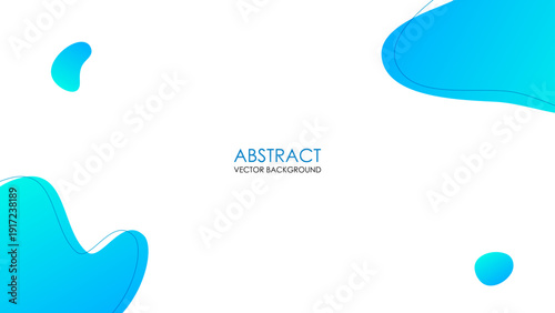 抽象的なシェイプの背景　ベクター素材