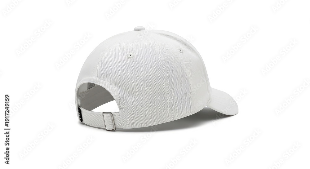Fototapeta premium White baseball cap mockup