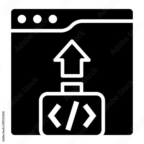 software development Solid icon