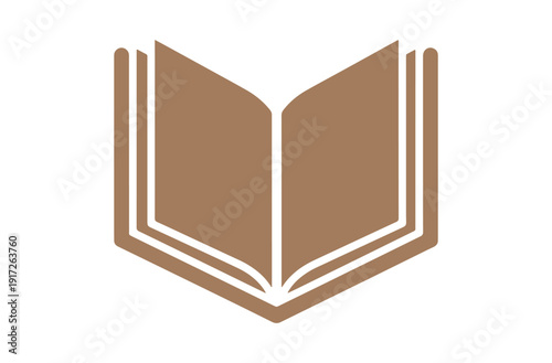 A straightforward flat line icon of the Holy Quran book intended for Ramadan vector


