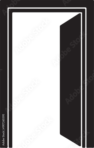 Open door to new opportunities and possibilities inside