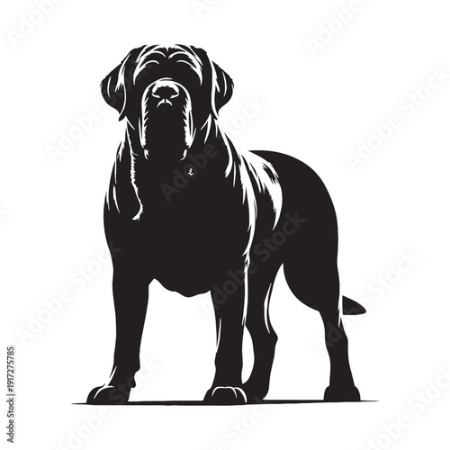 
English Mastiff Gentle Giant Guardian – Massive, Loyal, Protective Family Dog with Powerful Build, Calm Temperament, Short Coat, Courageous Watchdog Instincts and Noble Ancient Breed Heritage.
