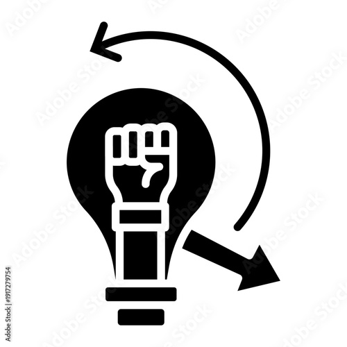 critical thinking Solid icon