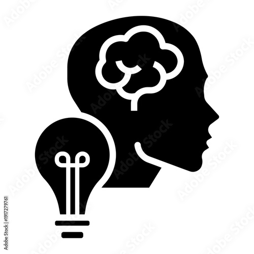 critical thinking Solid icon