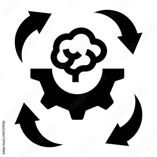 critical thinking Solid icon