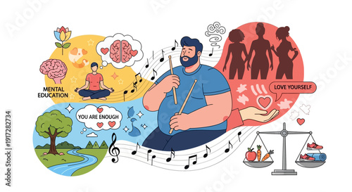 Mental Well-being and Healthy Lifestyle for Optimal Life Balance