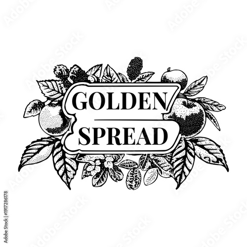 A sketchy style illustration depicting royal honey