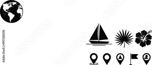 Minimalist placeholder for a vector graphics file icon isolated on white background, Vector