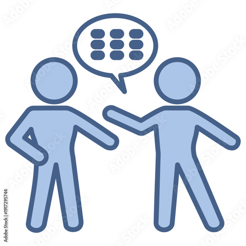 persuasion blue icon