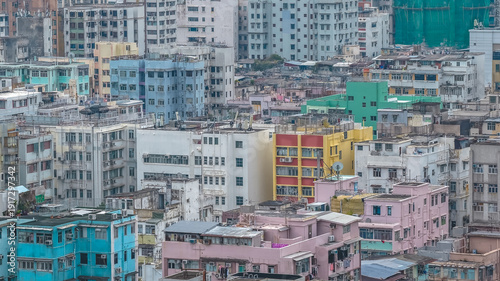 Dec 24 2025 Dense Residential Buildings in Sham Shui Po Hong Kong