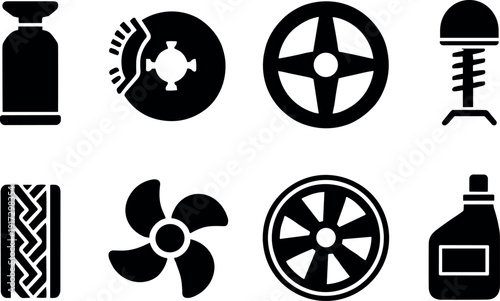 Automotive parts car accessories vehicle components spare parts