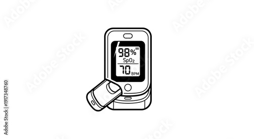 Pulse Oximeter Finger Clip for Measuring Blood Oxygen and Heart Rate
