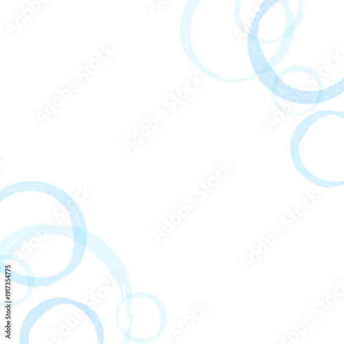 涼しげな水面風の背景_正方形