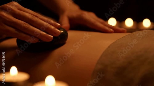 Hands Gently Holding Lit Candles During Peaceful Relaxation in Warm Ambient Lighting