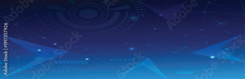  abstract futuristic technology digital blue background