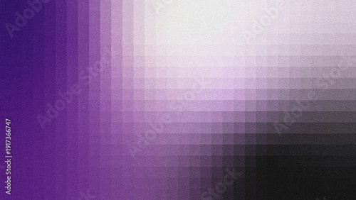 An abstract background featuring a smooth purple-to-black gradient overlaid with a subtle grid pattern and grainy noise texture.