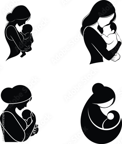 Mother's day tribute celebrating motherhood and family love