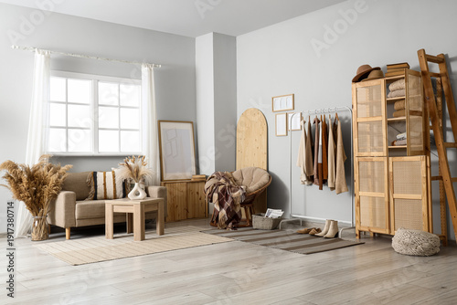 Rack and shelving unit with...