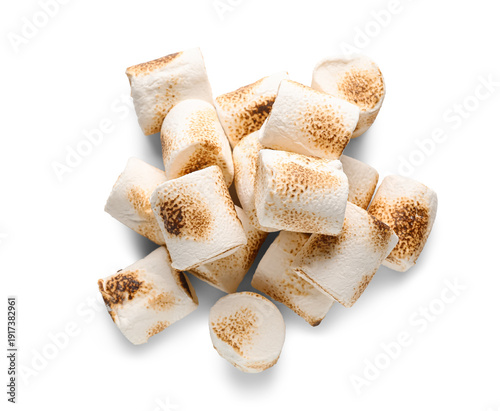 Heap of sweet grilled marsh...