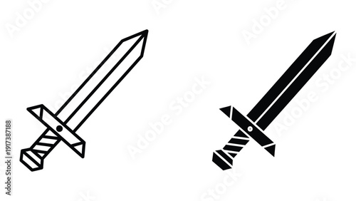 Two Swords Illustration