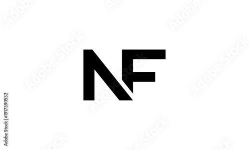Free Download NF initial letter logo or NF monogram - GFXLoad