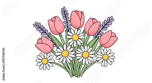 National pet week celebration with diverse group of pets and colorful decorations