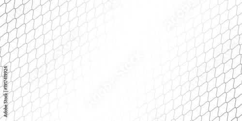 Curved net pattern. Seamless design for sportswear or equipment like soccer goals, volleyball nets, basketball hoops, hockey nets, and athletic gea