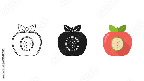 illustration of a fruit and vegetables