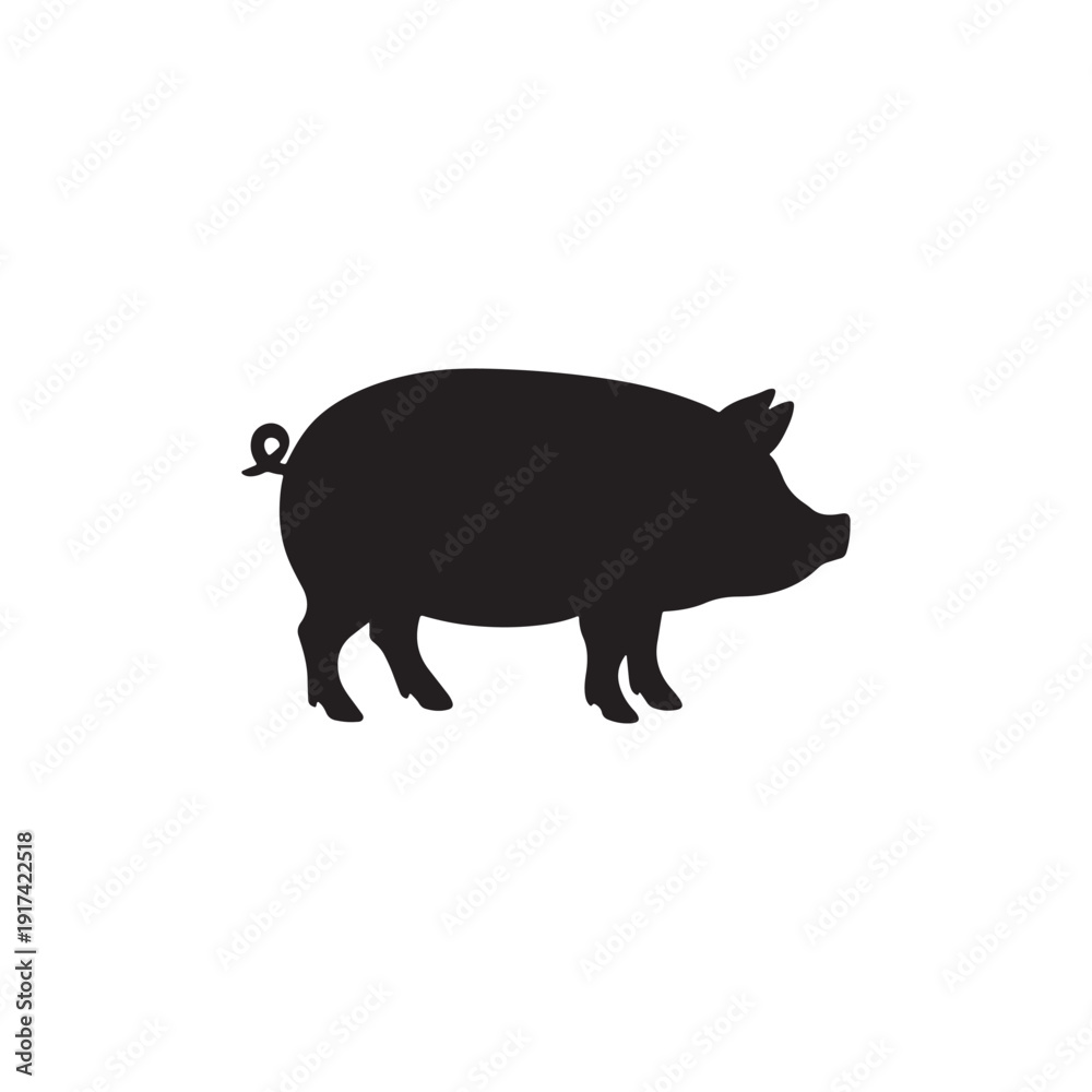 Fototapeta premium Pink piggy bank isolated on a white background representing savings and finance