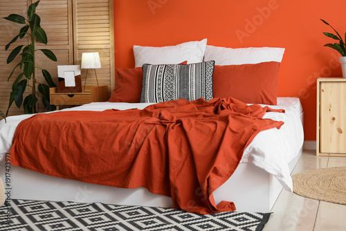 Interior of stylish room wi...