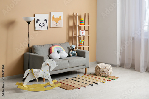 Interior of children's room...