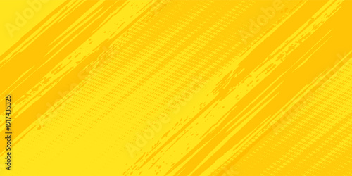 Vintage Retro comic yellow background raster gradient halftone llustration art orange