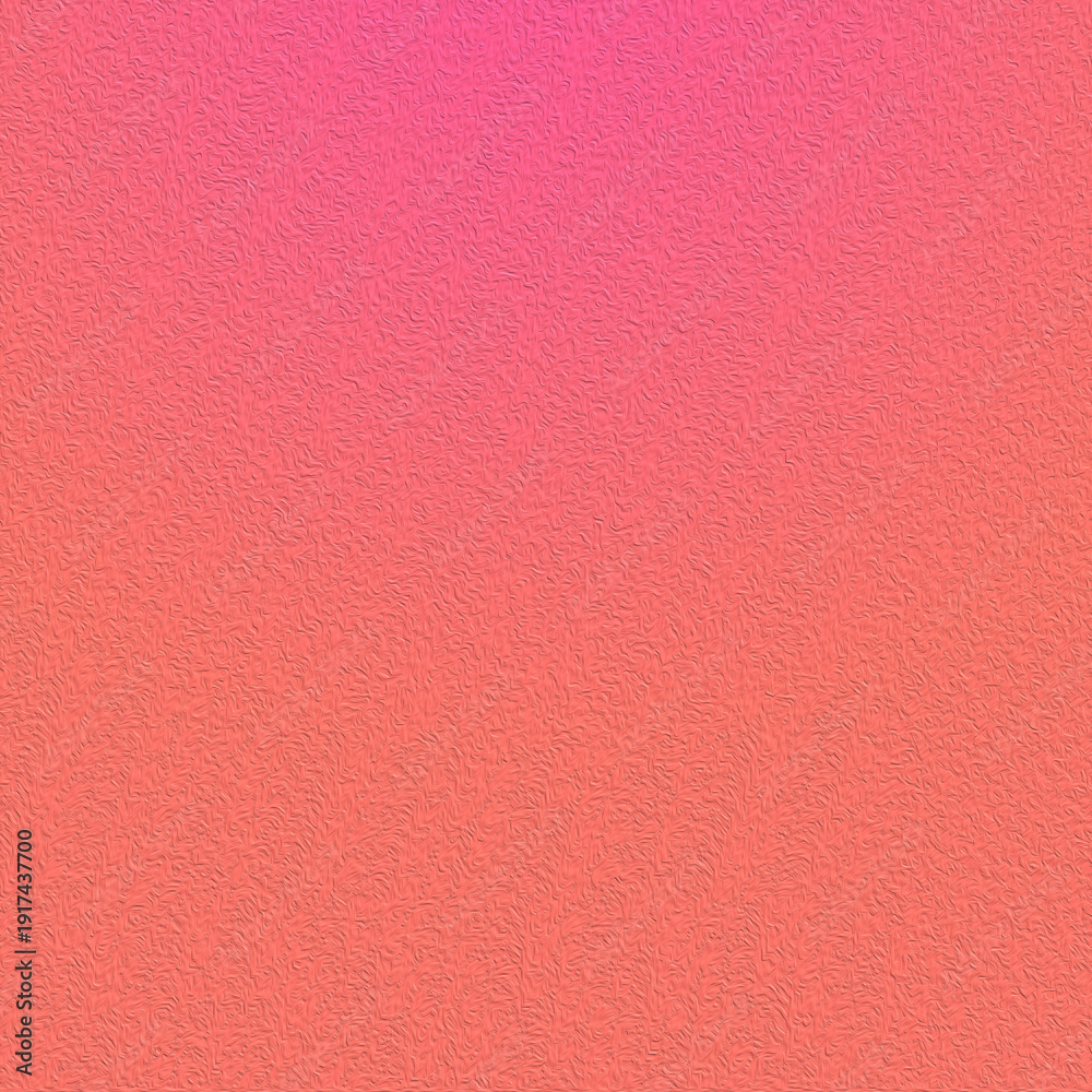 Fototapeta premium Coral and Pink Textured Gradient with a Painterly Feel