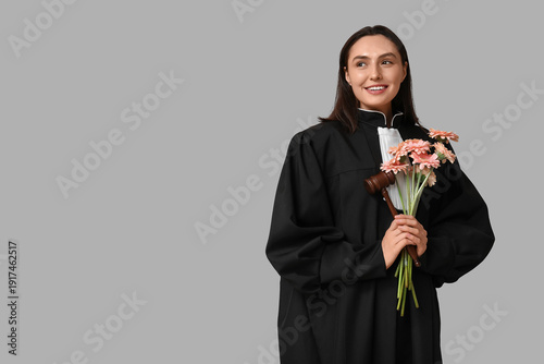 Portrait of young female ju...