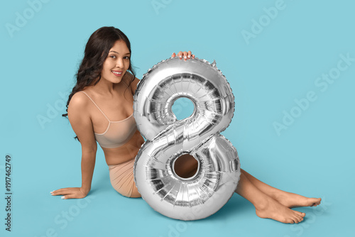 Beautiful young happy Asian...