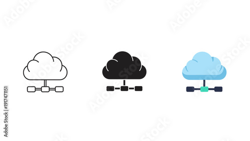 cloud computing icons