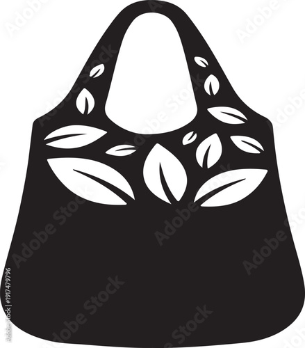 Cute cartoon vector illustration of a funny black feline character with a smiling face and long tail isolated on a white background