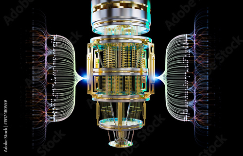 Quantum computer machine for big data analysis