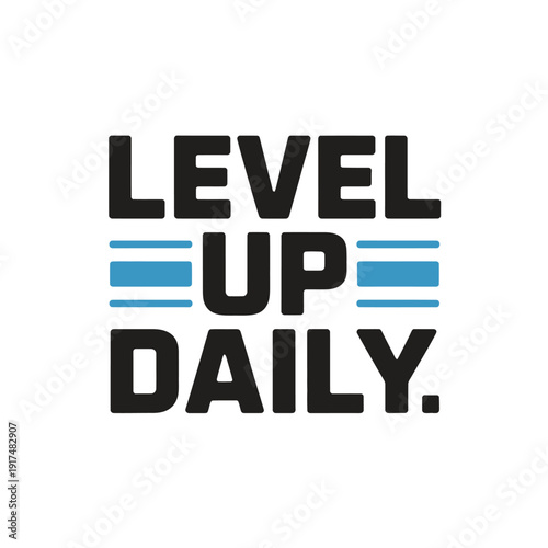 A motivational quote about self-improvement and daily progress