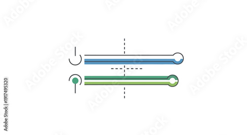 DNA Double Helix Structure Model.
