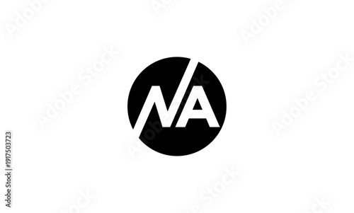 NA initial letter logo or NA monogram	
