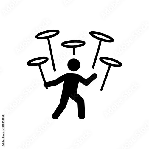 Maintaining Precarious Balance Icon