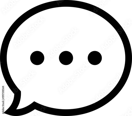 dialogue box silhouette vector Chat icon in line design speech bubble comment icon speech bubble symbol Chat message icons - talk message Bubble chat