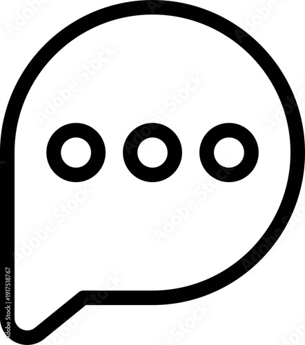 dialogue box silhouette vector Chat icon in line design speech bubble comment icon speech bubble symbol Chat message icons - talk message Bubble chat