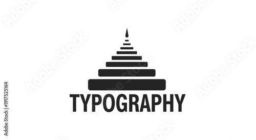 Typography design element logo symbol.