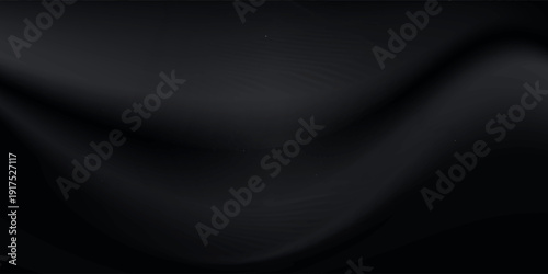 Tecture black vector. Limbo dark grey spotlight background. Abstract 3d backdrop for product presentation. table limbo ground